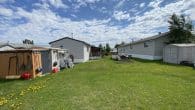 back yard & sheds