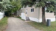 front and side of home