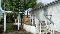 front view of side yard