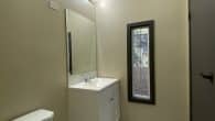 master bathroom with window